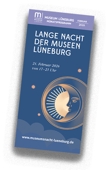 Cover des Programmflyers Dezember 2025 mit großer Werbung für den Kunsthandwerksmarkt "Zu guter Letzt"