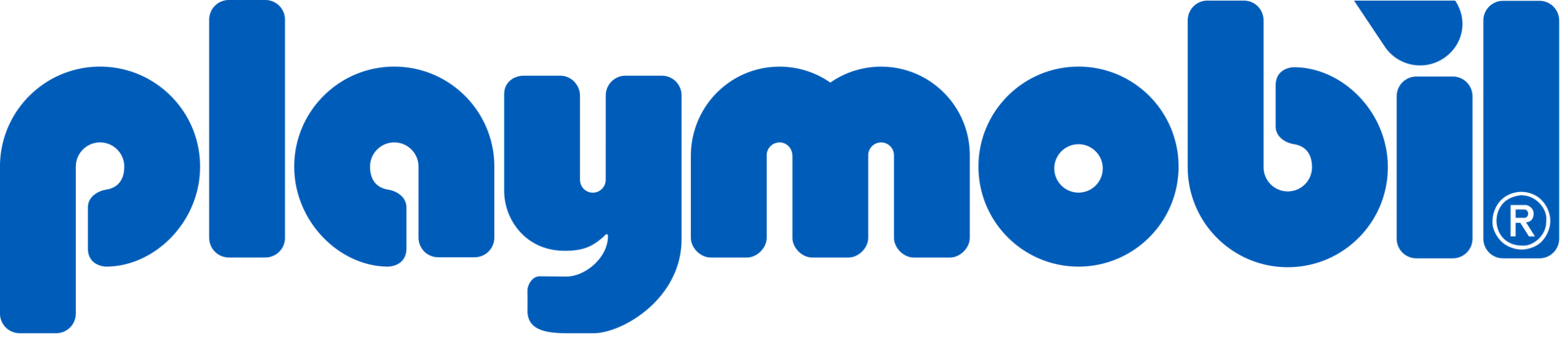 PLAYMOBIL LOGO BLAU Logo von PLAYMOBIL