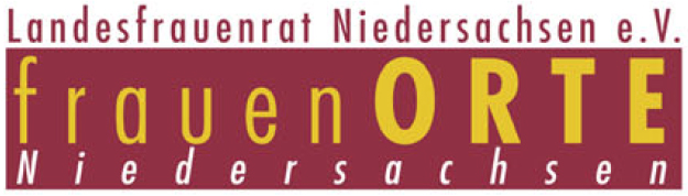 frauenorte Logo Landesfrauenrat Niedersachsen e.V. frauenORTE Niedersachsen